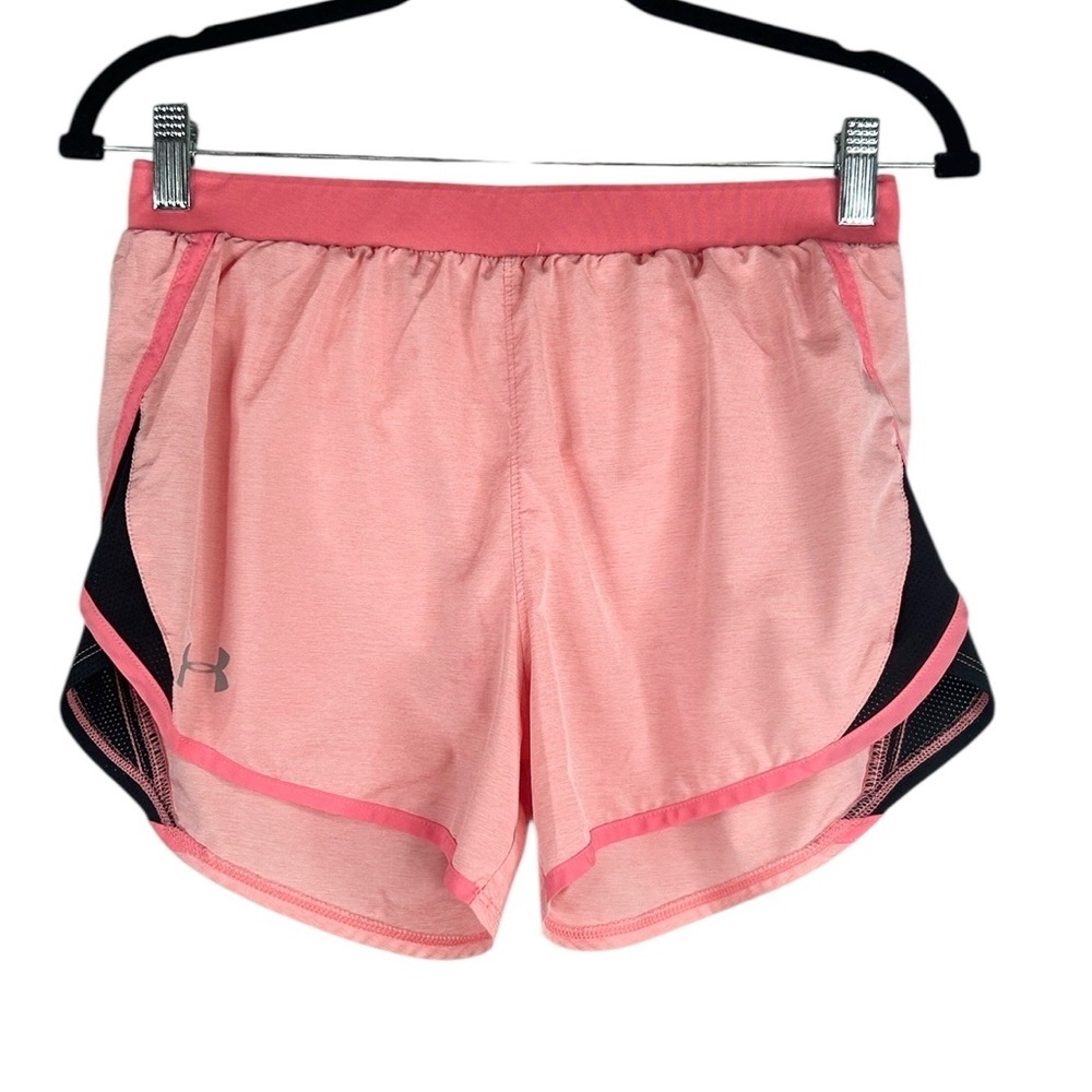 Under Armour‎ Pink Black Running Athletic Workout Short Size Small
